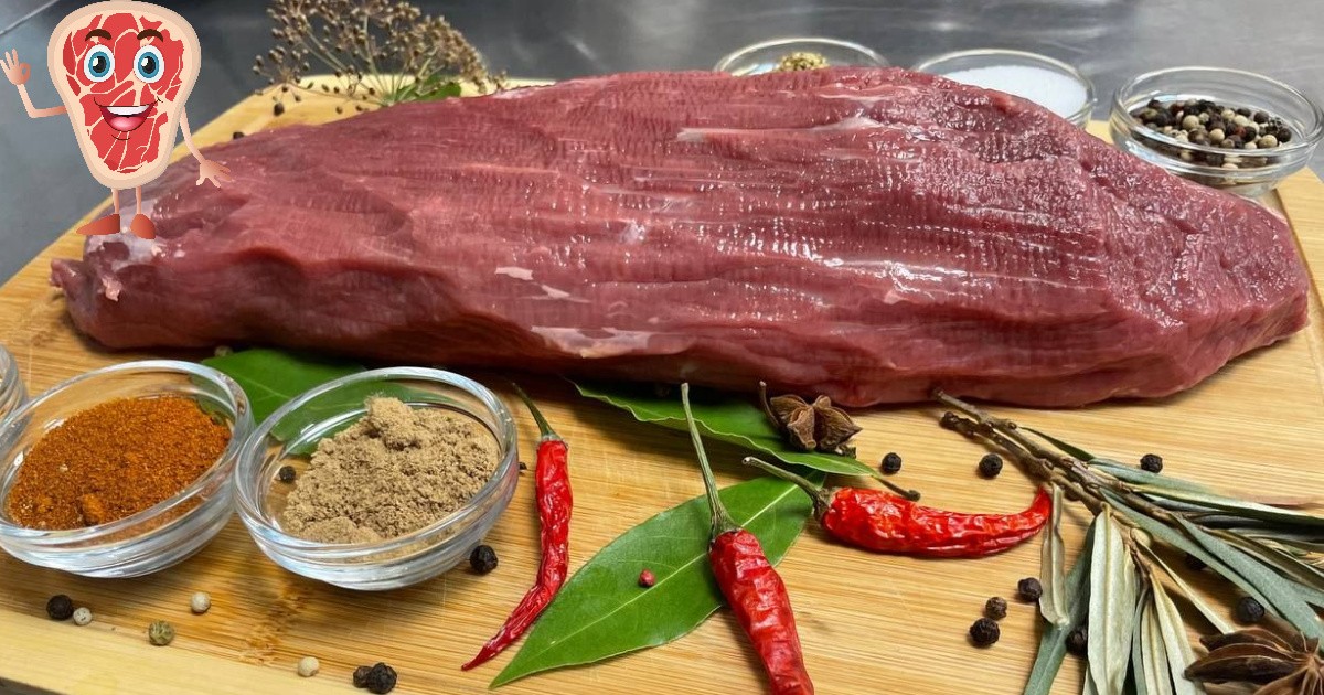 Свежее мясо говядины на доске красивый фон ЧипСтейк